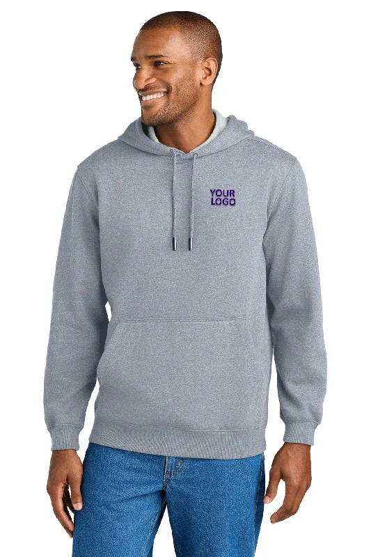 CornerStone Tough Fleece Custom Pullover Hoodies, Heather Grey