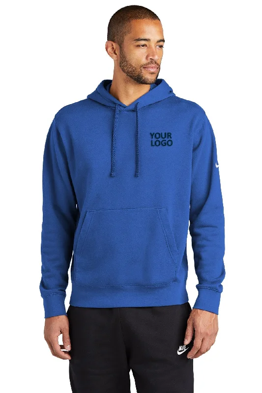 Nike Club Swoosh Customized Hoodies, Game Royal