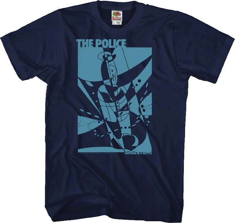 Message In A Bottle The Police T-Shirt