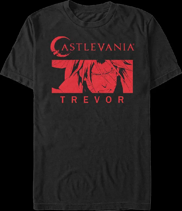 Trevor Red Photo Castlevania T-Shirt