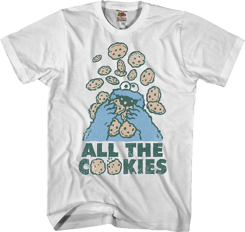 Cookie Monster All The Cookies Sesame Street T-Shirt