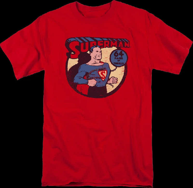 Superman 64 Pages Of Thrills DC Comics T-Shirt