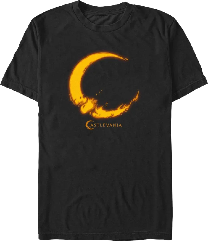 Flaming Logo Castlevania T-Shirt