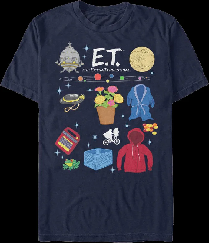 Extra-Terrestrial Items ET Shirt