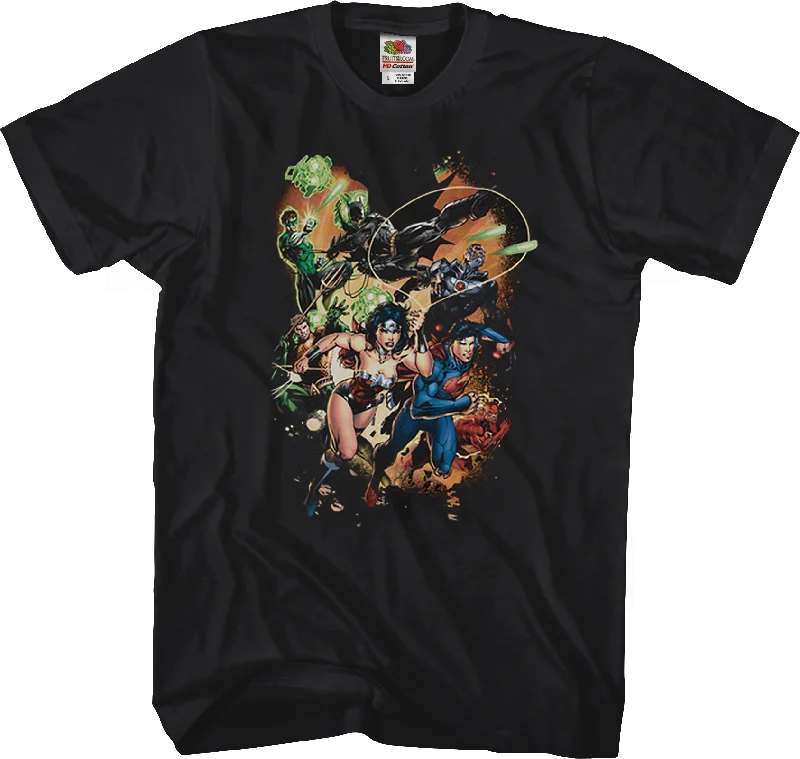 Jim Lee Justice League T-Shirt