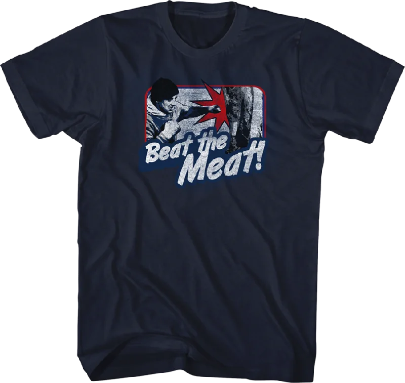 Beat The Meat Rocky T-Shirt