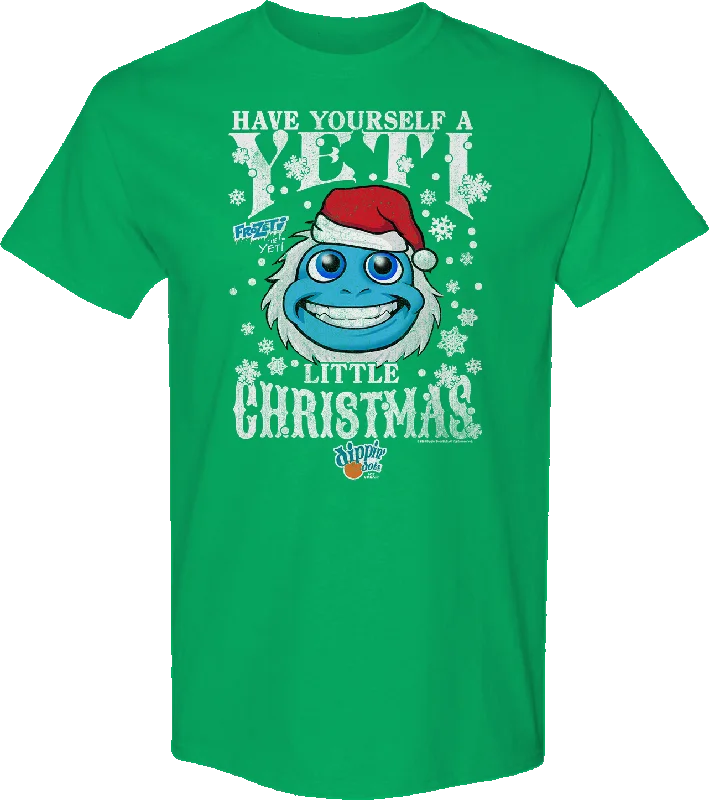 Have Yourself A Yeti Little Christmas Dippin' Dots T-Shirt