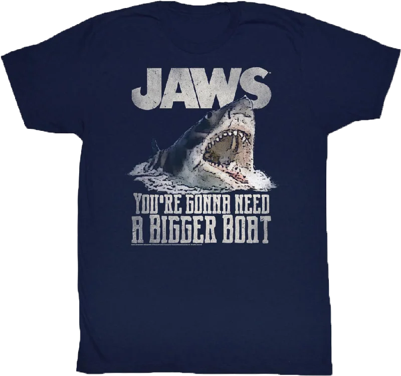 Shark Jaws Bigger Boat T-Shirt