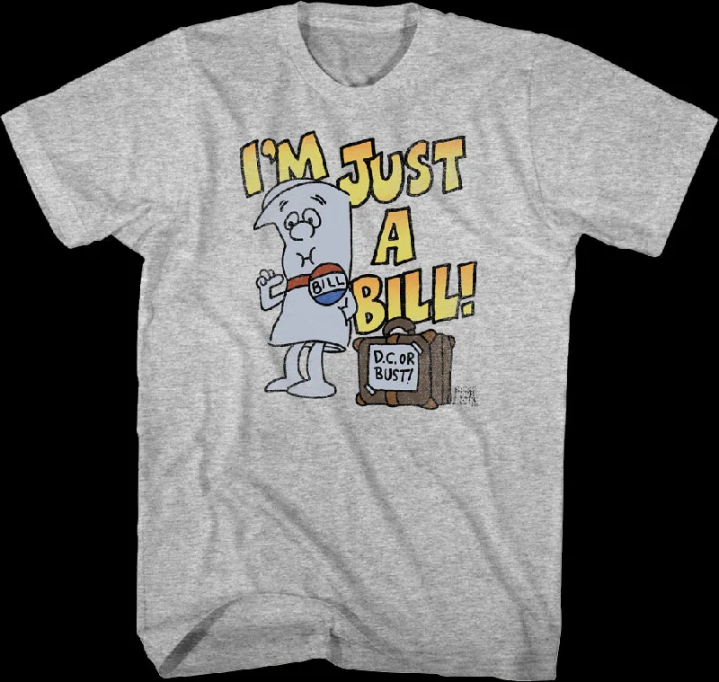 Vintage I'm Just A Bill Schoolhouse Rock T-Shirt