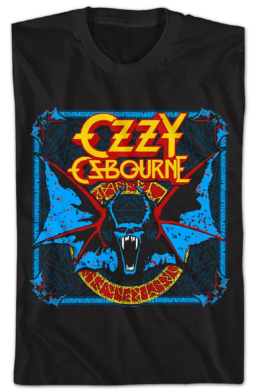 Speak of the Devil Gothic Bat Ozzy Osbourne T-Shirt