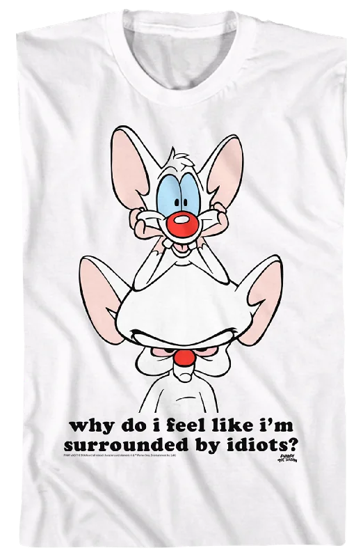 Idiots Pinky and the Brain Shirt