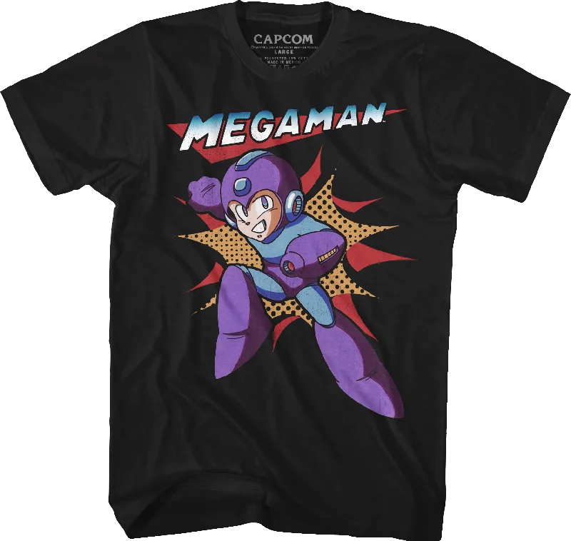 Action Pose Mega Man T-Shirt