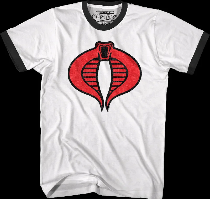 Classic Cobra Logo GI Joe Ringer Shirt