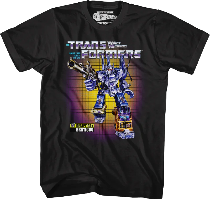 Box Art Bruticus Transformers T-Shirt