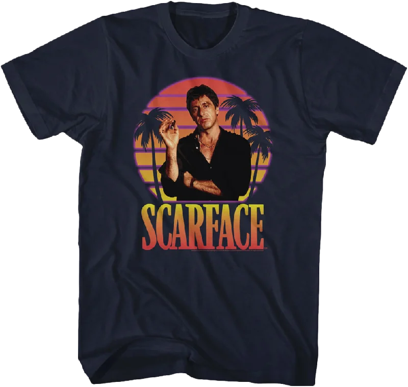 Sunset Scarface T-Shirt