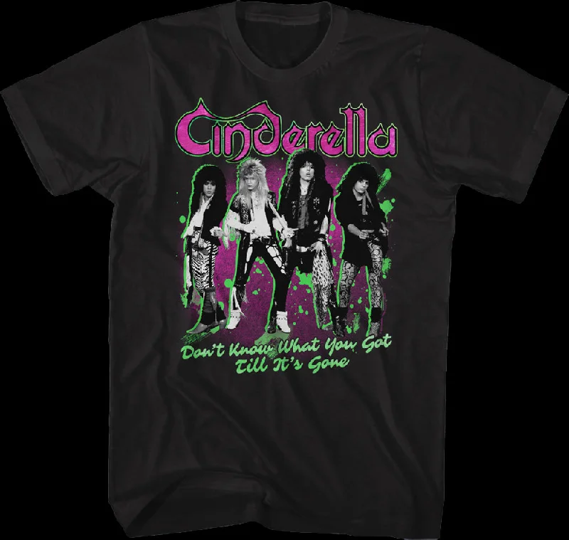 Don't Know What You Got Till It's Gone Cinderella T-Shirt