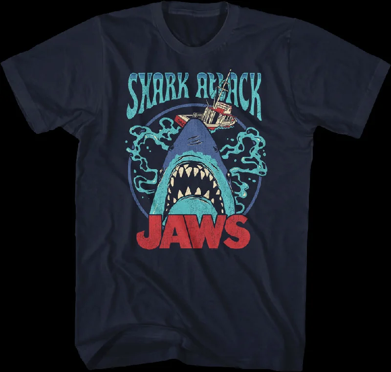 Shark Attack Circle Jaws T-Shirt