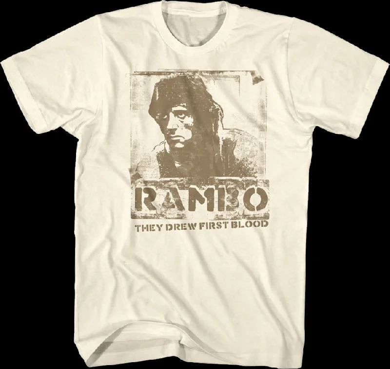 Drew First Blood Rambo T-Shirt