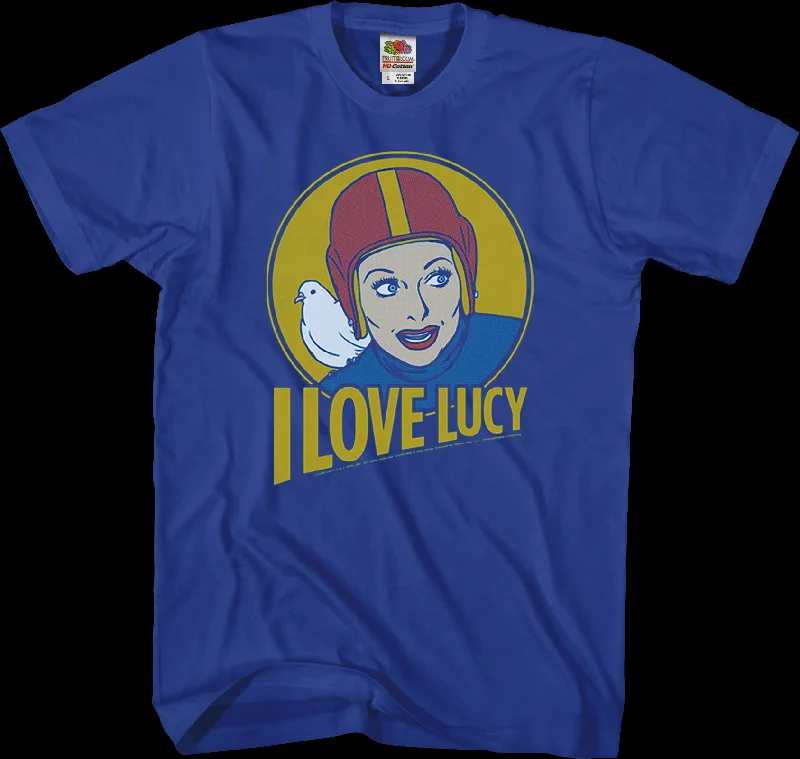 Lucy and Superman I Love Lucy T-Shirt