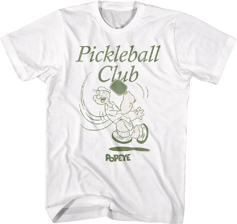 Pickleball Club Popeye T-Shirt