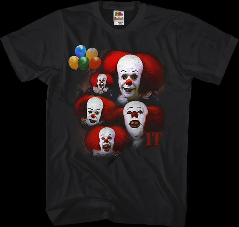 Pennywise Clown Collage IT Shirt