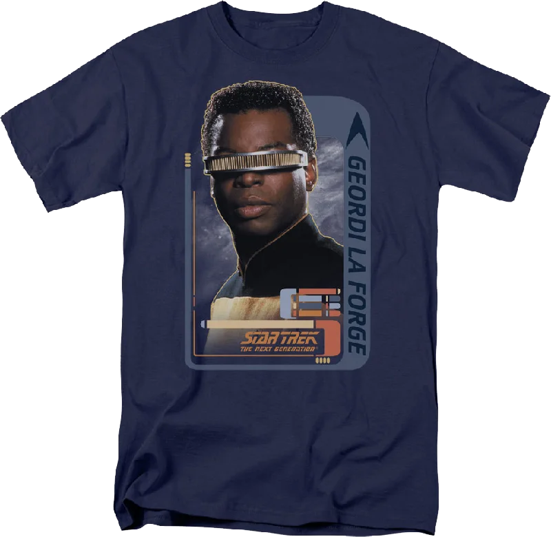 Geordi La Forge Star Trek The Next Generation T-Shirt