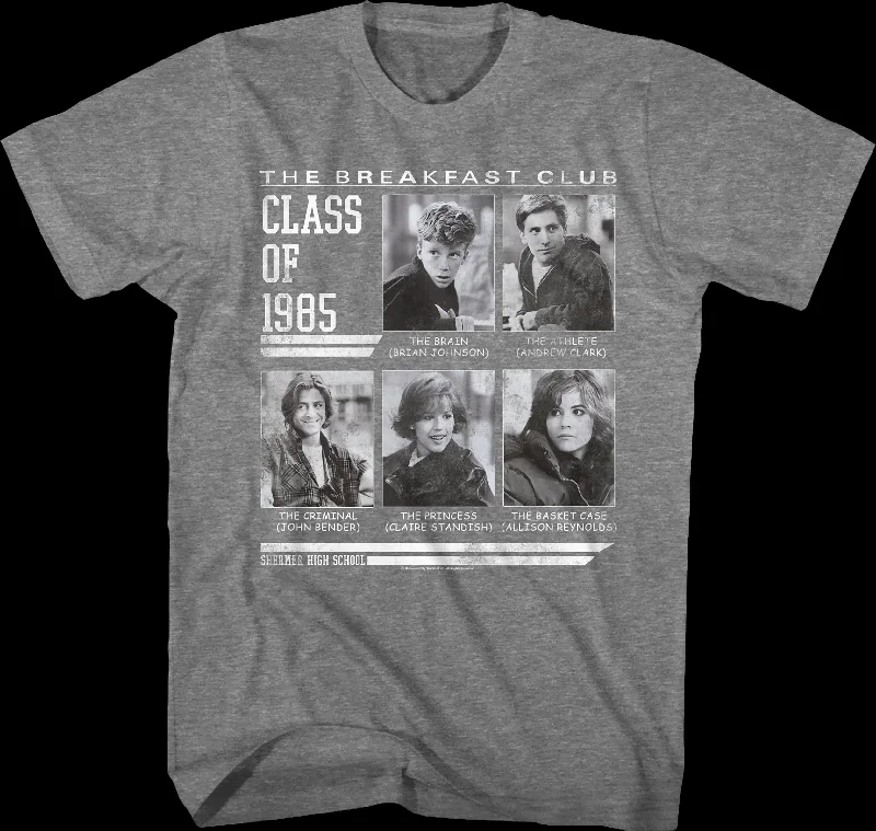 Vintage Yearbook Class of 1985 Breakfast Club T-Shirt