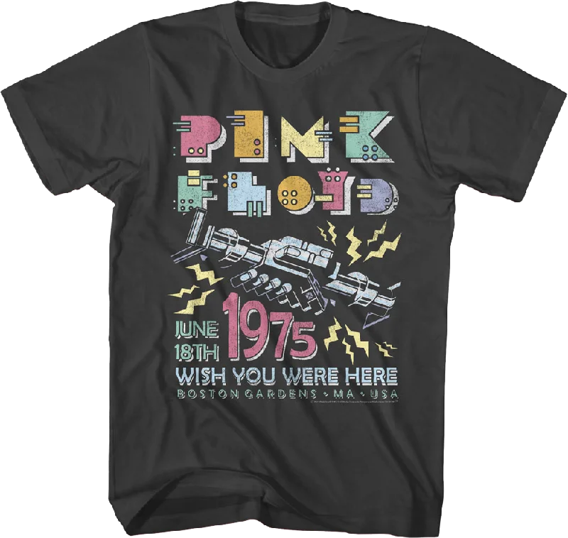 Wish You Were Here Boston Gardens 1975 Pink Floyd T-Shirt