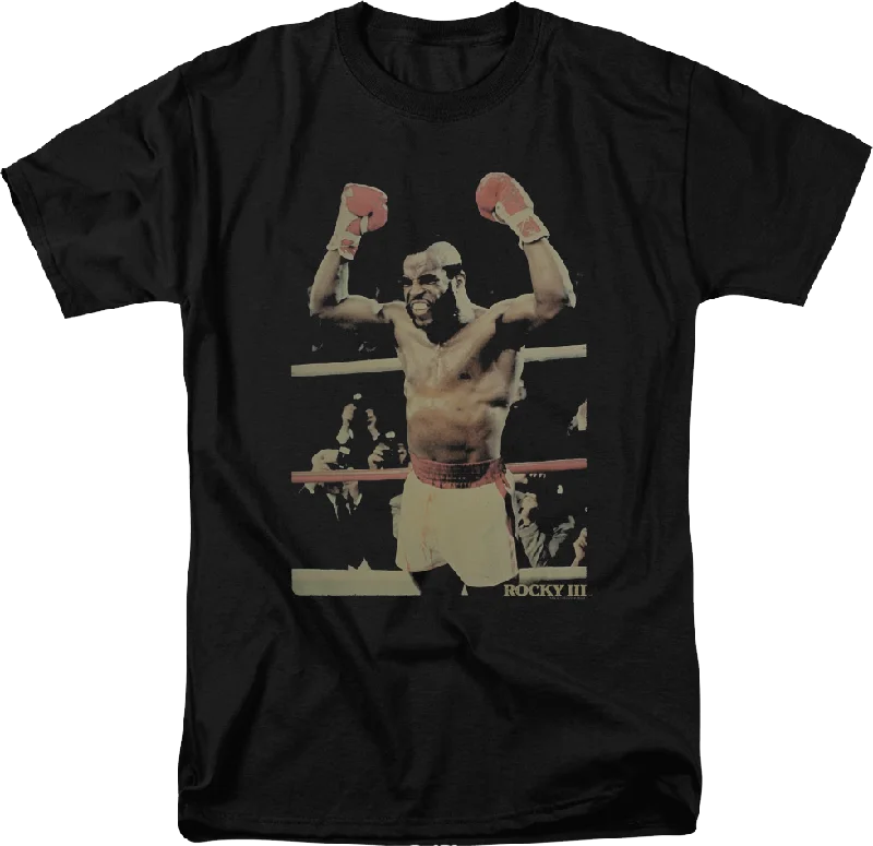 Clubber Lang Celebrating Rocky III T-Shirt