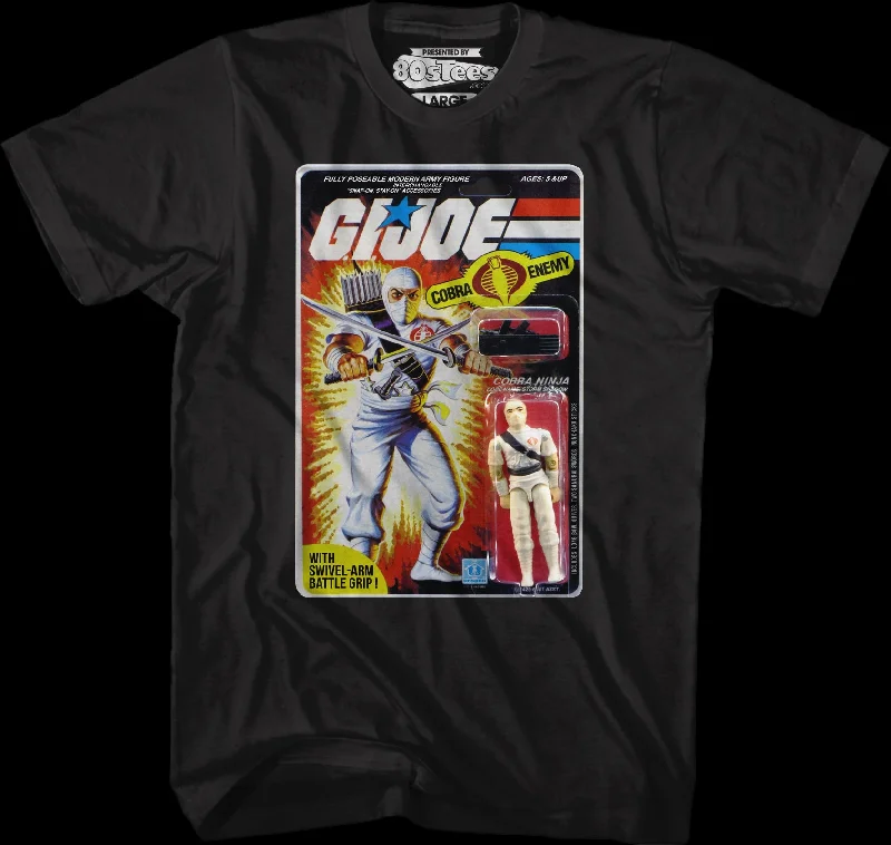 Storm Shadow Figure Box Art GI Joe T-Shirt