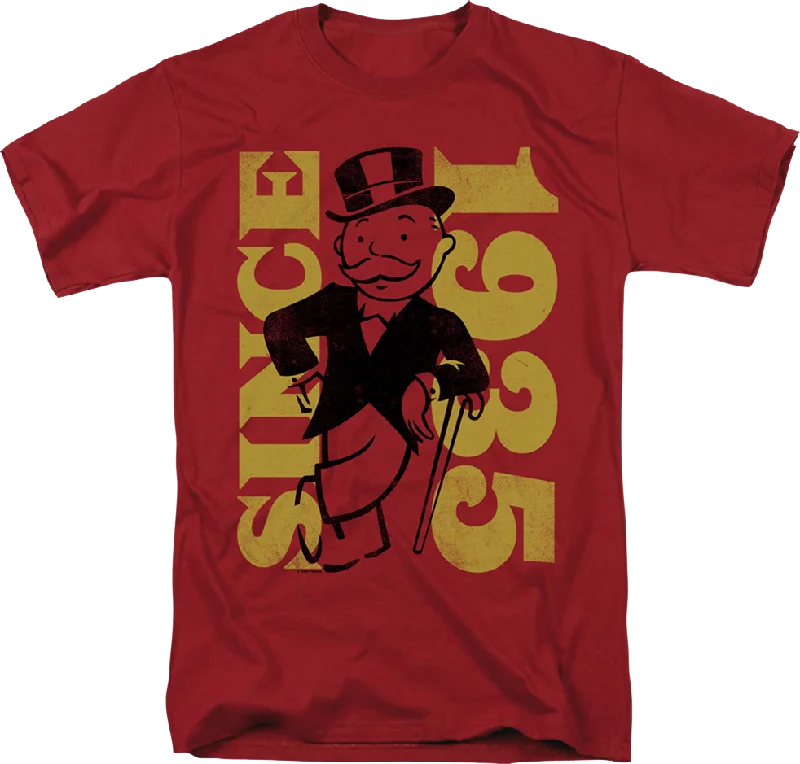 Rich Uncle Pennybags Since 1935 Monopoly T-Shirt