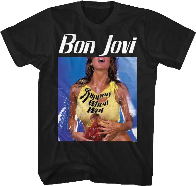 Slippery When Wet Bon Jovi Shirt