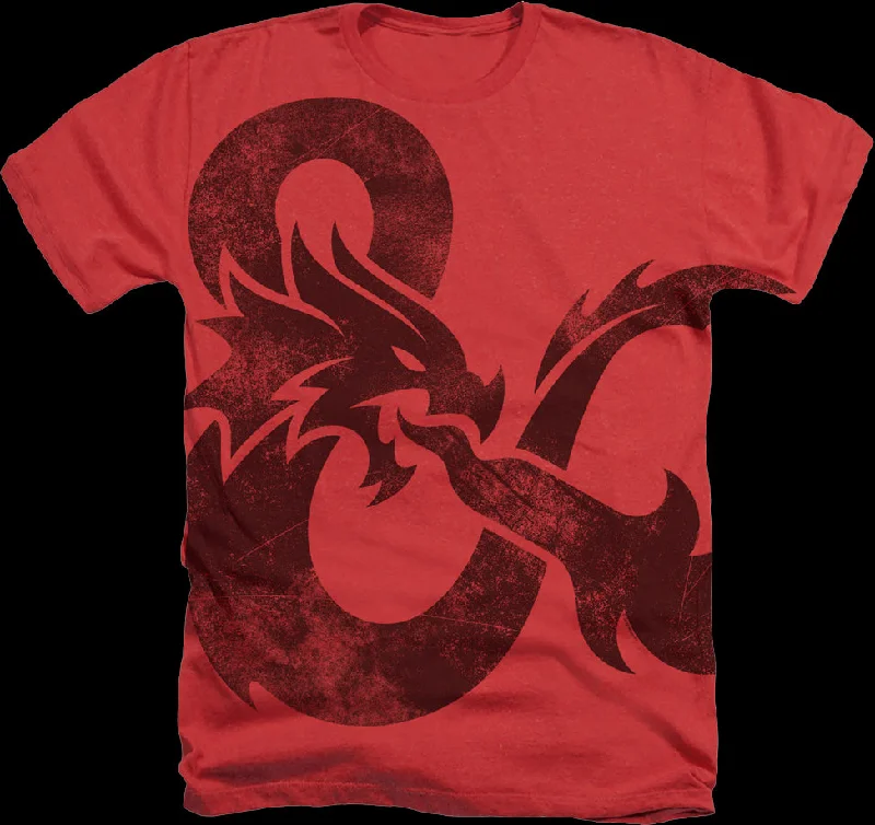 Big Print Logo Dungeons & Dragons T-Shirt