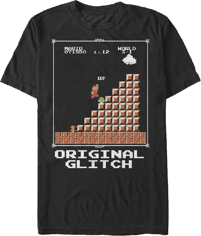 Original Glitch Super Mario Bros. T-Shirt