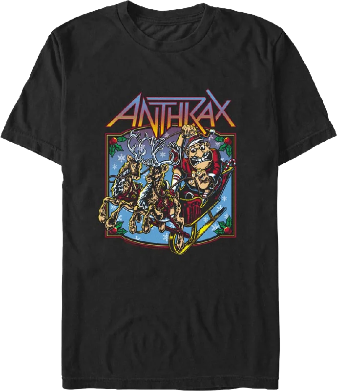 Not Man Is Coming To Town Anthrax T-Shirt