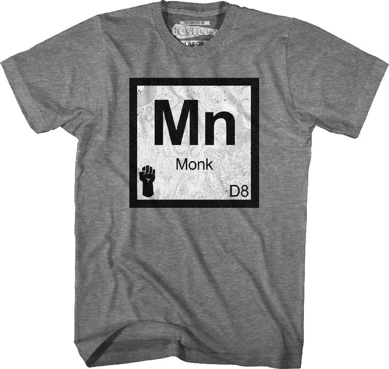 Monk Element Symbol Dungeons & Dragons T-Shirt