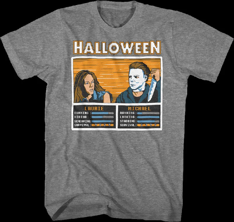 Vintage Laurie vs Michael Halloween T-Shirt