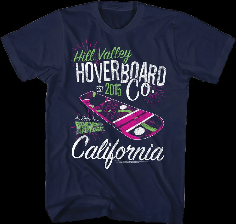 Hill Valley Hoverboard Back To The Future T-Shirt