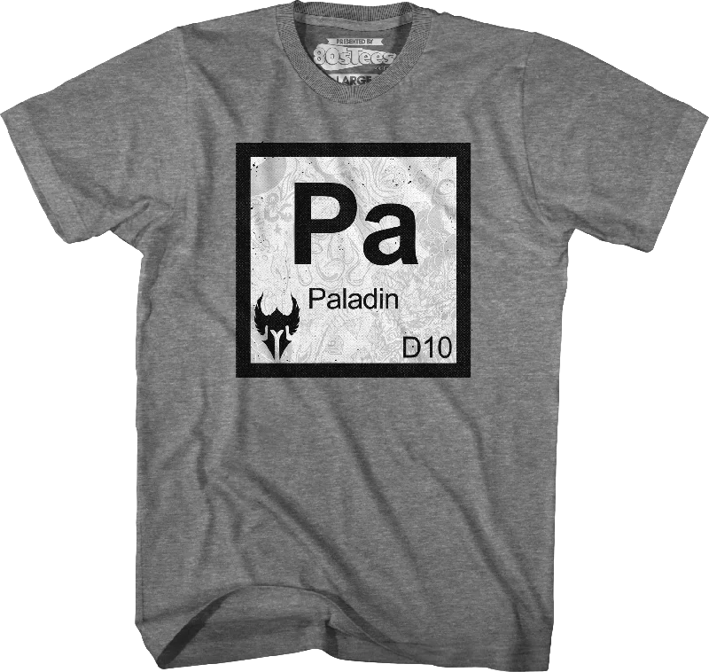 Paladin Element Symbol Dungeons & Dragons T-Shirt