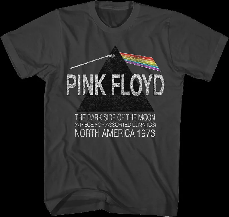 The Dark Side of the Moon North America 1973 Pink Floyd T-Shirt