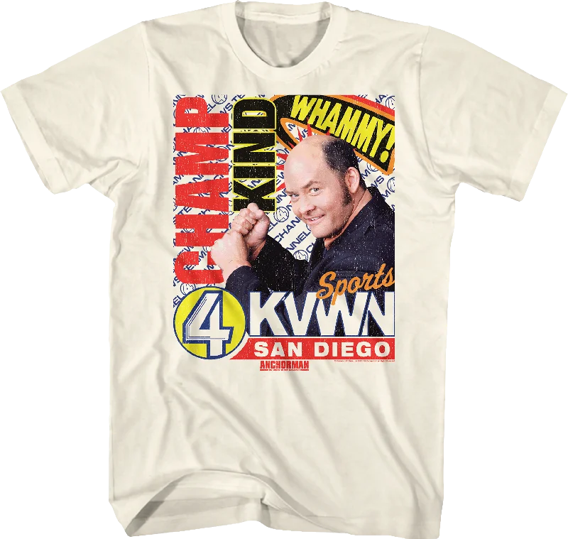 Whammy Champ Kind Anchorman T-Shirt