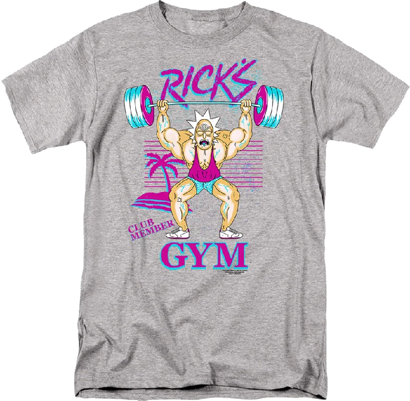 Rick's Gym Rick And Morty T-Shirt