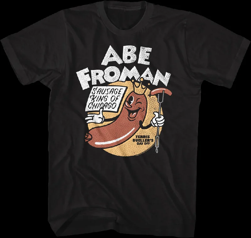 Black Abe Froman Sausage King Ferris Bueller's Day Off T-Shirt