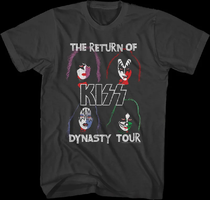 The Return Of Dynasty Tour KISS T-Shirt