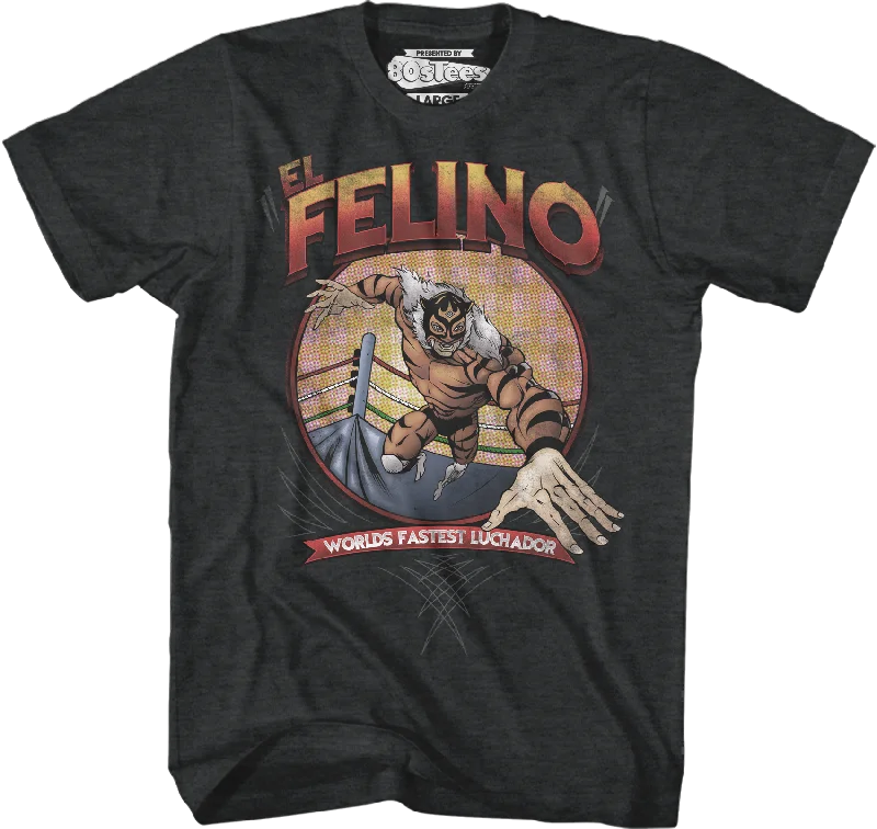 El Felino Luchador T-Shirt