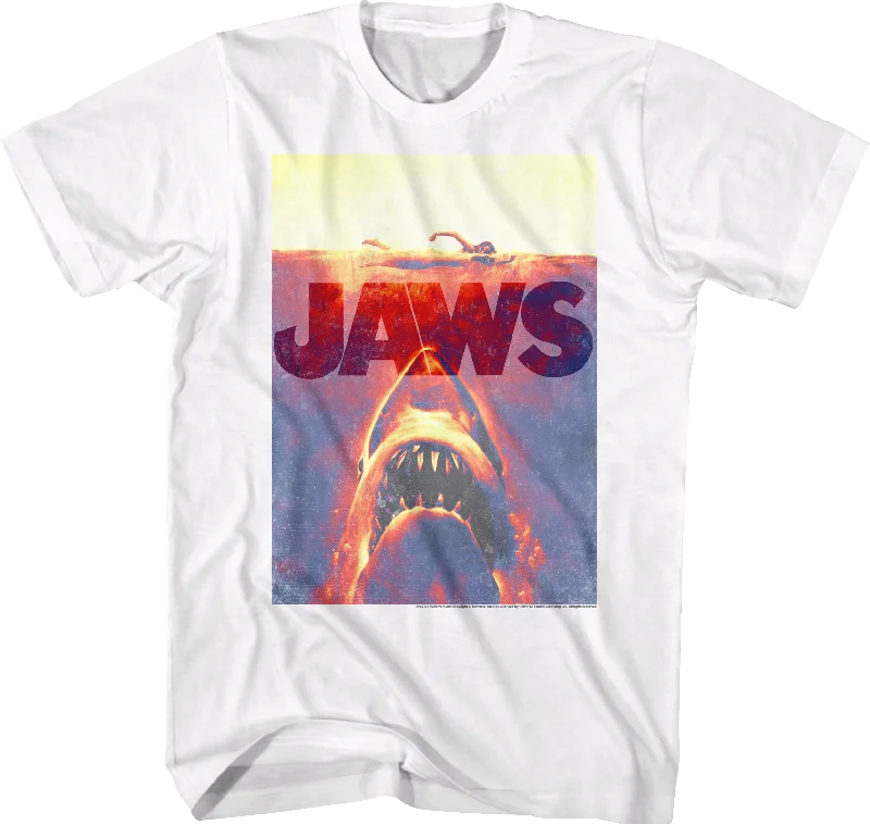 Sunburned Poster Jaws T-Shirt