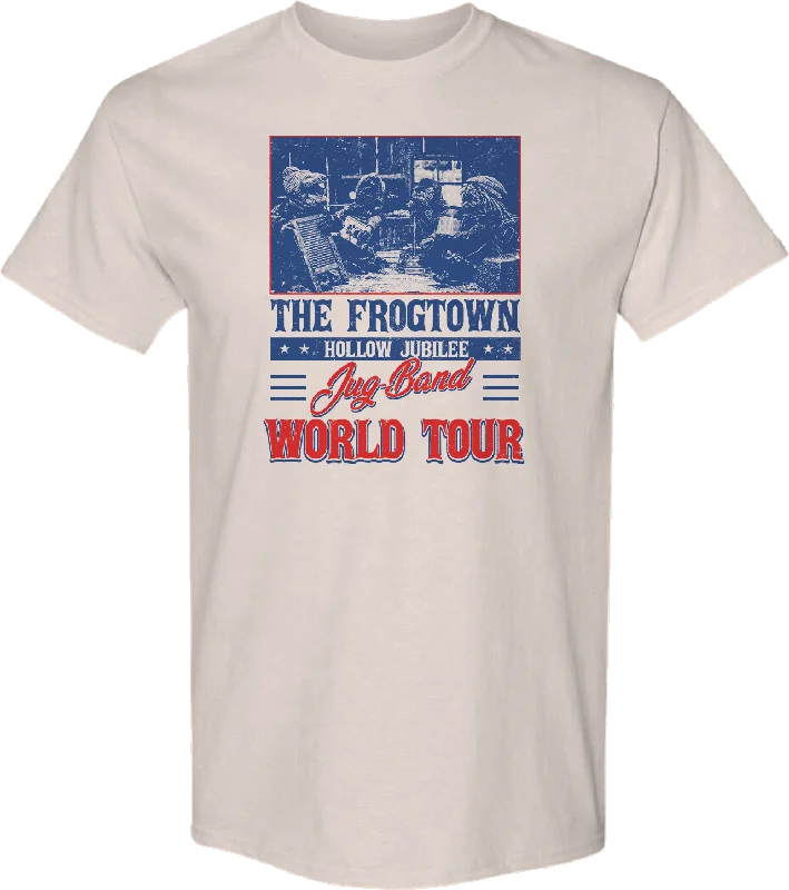 The Frogtown Hollow Jubilee Jug-Band World Tour Emmet Otter T-Shirt