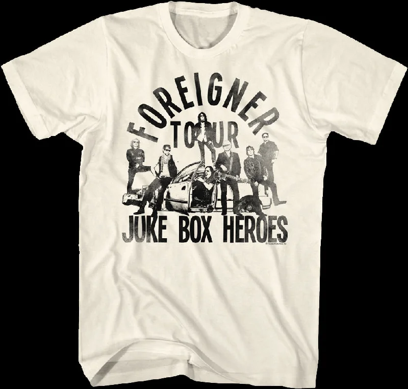 Juke Box Heroes Tour Foreigner T-Shirt