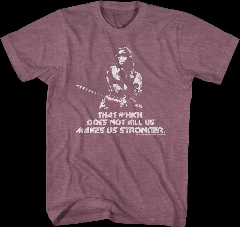 Vintage That Which Does Not Kill Us Conan The Barbarian T-Shirt