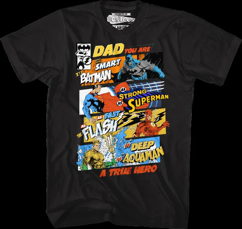 Justice League Father's Day T-Shirt